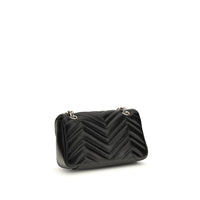 Black Calf Leather Bos Taurus Handbag