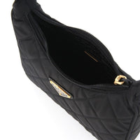 Black Nylon Shoulder Bag