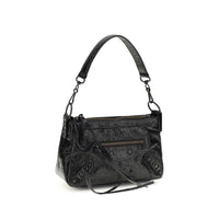 Black Lamb Ovis Aries Shoulder Bag