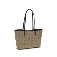 Beige Fabric Handbag