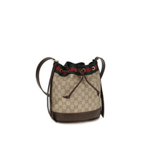Beige Fabric Handbag