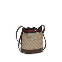 Beige Fabric Handbag