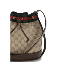 Beige Fabric Handbag
