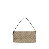 Brown Fabric Handbag