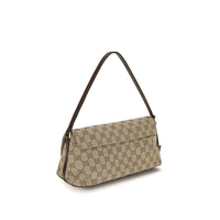 Brown Fabric Handbag