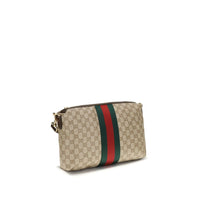 Beige Fabric Shoulder Bag