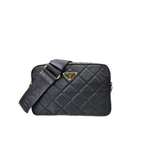 Black Nylon Crossbody Bag