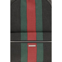 Black Fabric Backpack