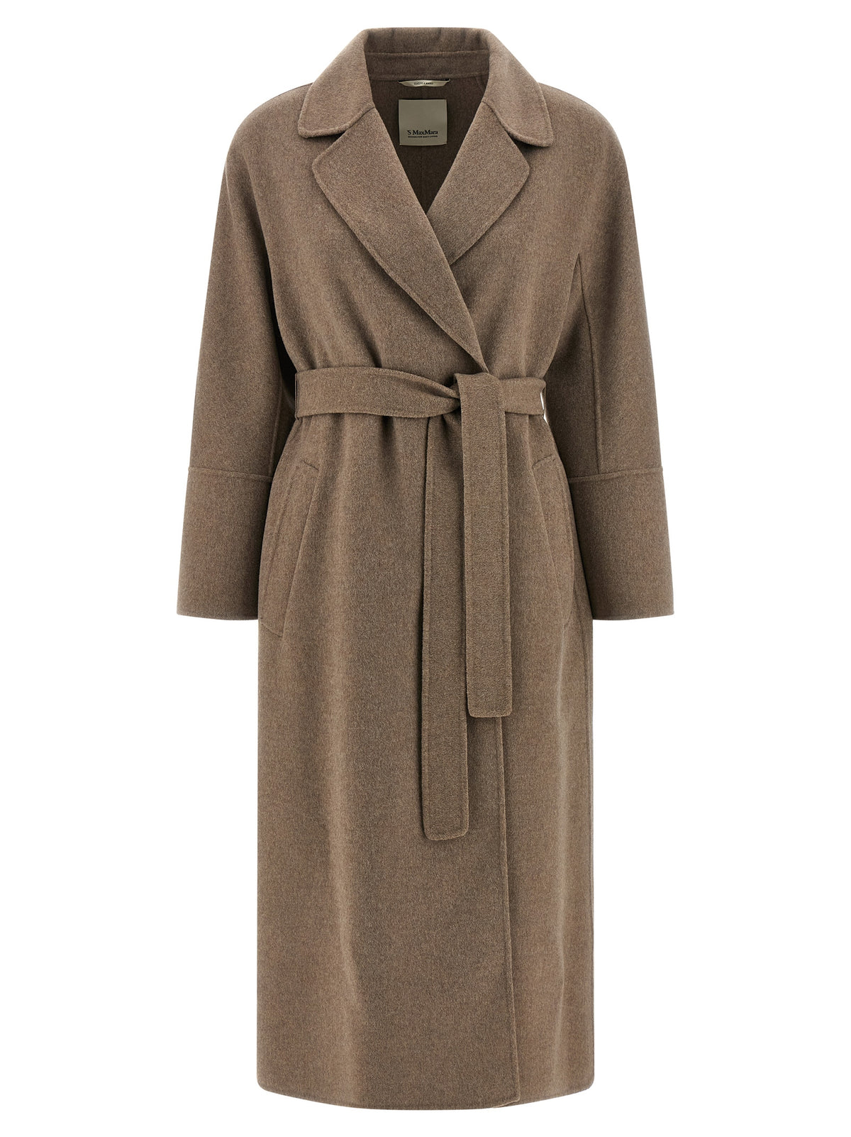 Brown Virgin Wool Coat