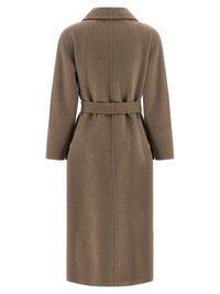 Brown Virgin Wool Coat