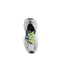 Gray Polyester Athletic Sneakers