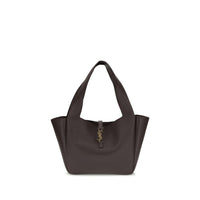Brown Calf Leather Bos Taurus Shoulder Bag