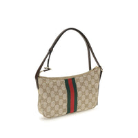 Beige Fabric Shoulder Bag
