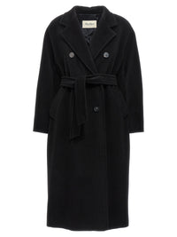 Black Virgin Wool Coat
