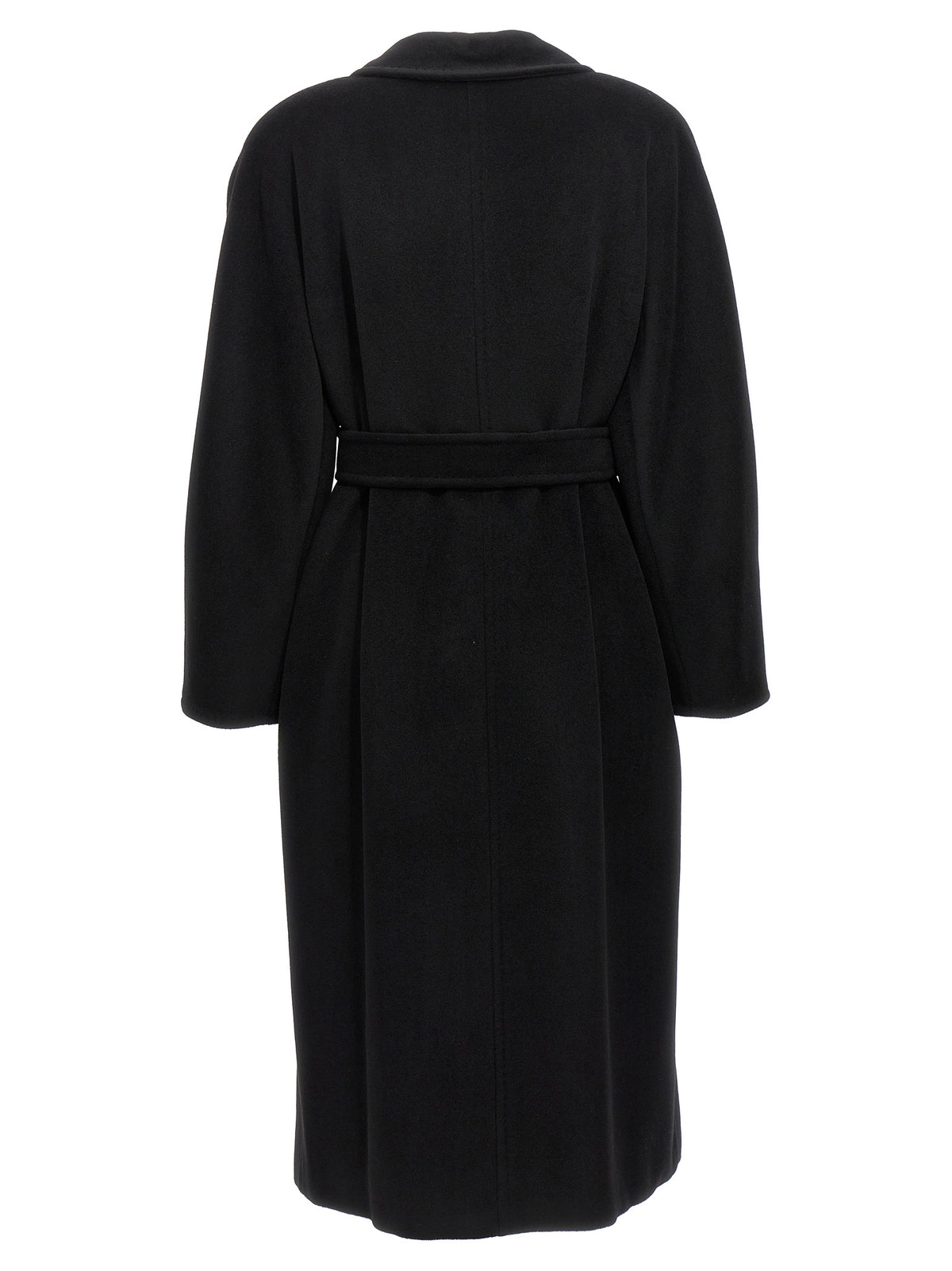 Black Virgin Wool Coat