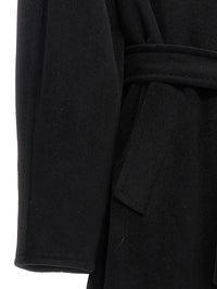 Black Virgin Wool Coat