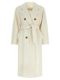 White Virgin Wool Coat