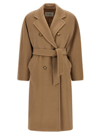 Beige Virgin Wool Coat