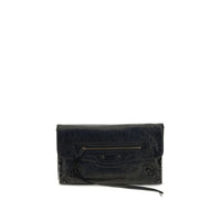 Black Lamb Ovis Aries Clutch Bag