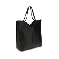 Black Calf Leather Bos Taurus Shoulder Bag