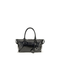 Black Calf Leather Bos Taurus Handbag