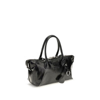 Black Calf Leather Bos Taurus Handbag