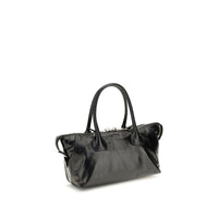 Black Calf Leather Bos Taurus Handbag