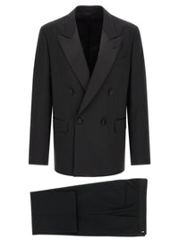 Black Virgin Wool Tuxedo