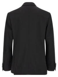 Black Virgin Wool Tuxedo