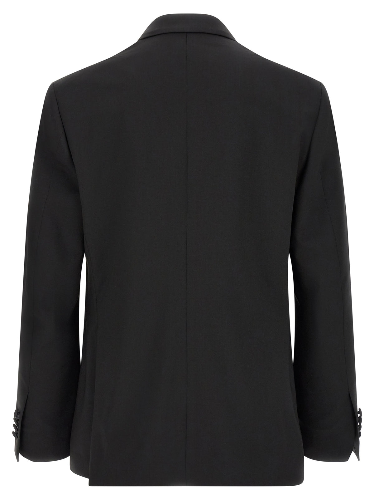 Black Virgin Wool Tuxedo