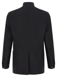 Black Virgin Wool Blazer