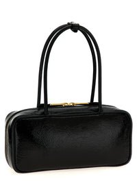 Black Lamb Leather Handbag