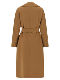 Beige Virgin Wool Coat