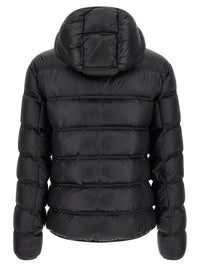 Black Polyamide Full-Length Jacket