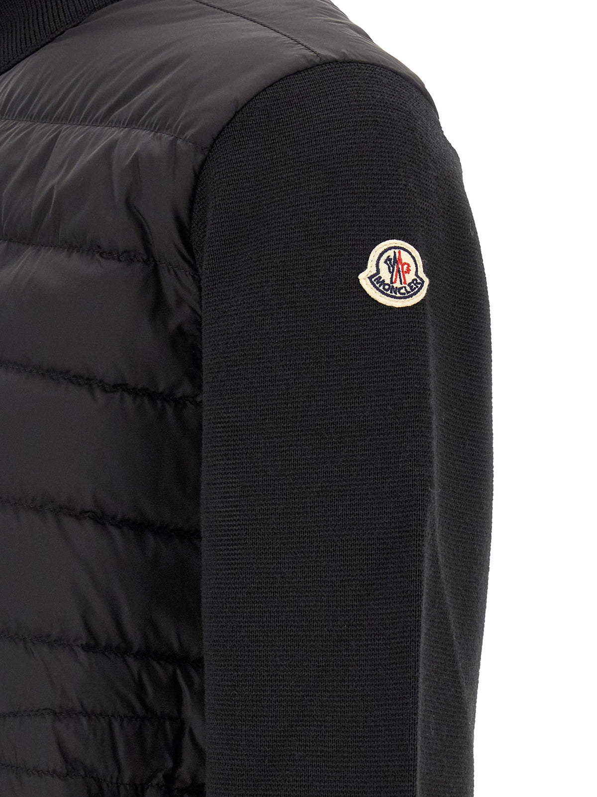 Black Polyamide Cardigan
