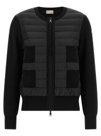 Black Polyamide Cardigan