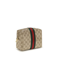 Beige Fabric Shoulder Bag