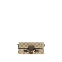 Beige Polyester Wallet