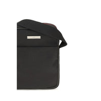 Black Fabric Shoulder Bag