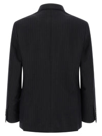 Blue Virgin Wool Two-Piece Suit