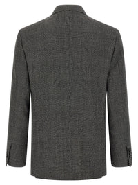 Gray Virgin Wool Two-Piece Suit