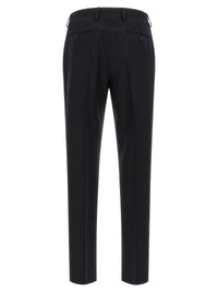 Blue Virgin Wool Two-Piece Suit
