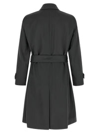 Gray Virgin Wool Coat