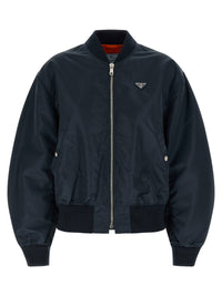 Blue Polyamide Bomber