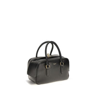 Black Lamb Leather Handbag