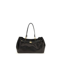 Black Calf Leather Bos Taurus Shoulder Bag