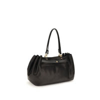 Black Calf Leather Bos Taurus Shoulder Bag