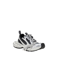 Multicolor Fabric Athletic Sneakers