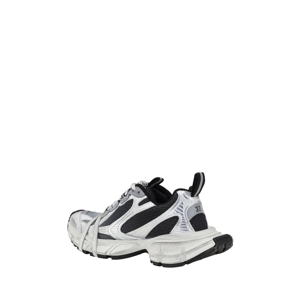 Multicolor Fabric Athletic Sneakers
